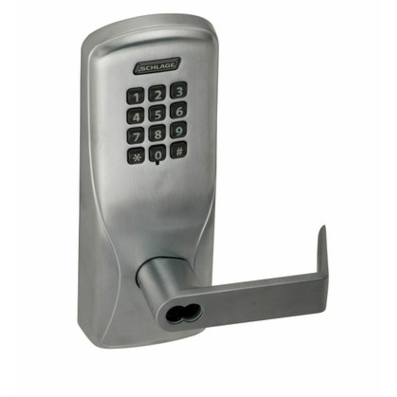 Schlage CO100CY70-KP-RHO-626-JC Offline Cylindrical Classroom/Storeroom Electronic Lock Prep For Corbin Russwin FSIC (Less Core)