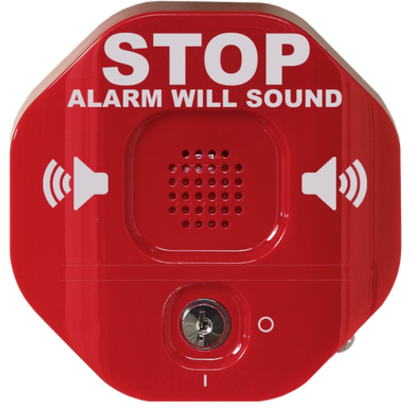 STI 6400 Exit Stopper Multifunction Door Alarm