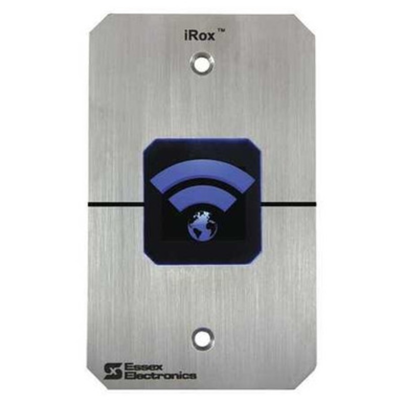 ESSEX IRXP-2S iRox Plus Dual Frequency MultiCLASS SE Reader Single Gang Stainless Steel Faceplate