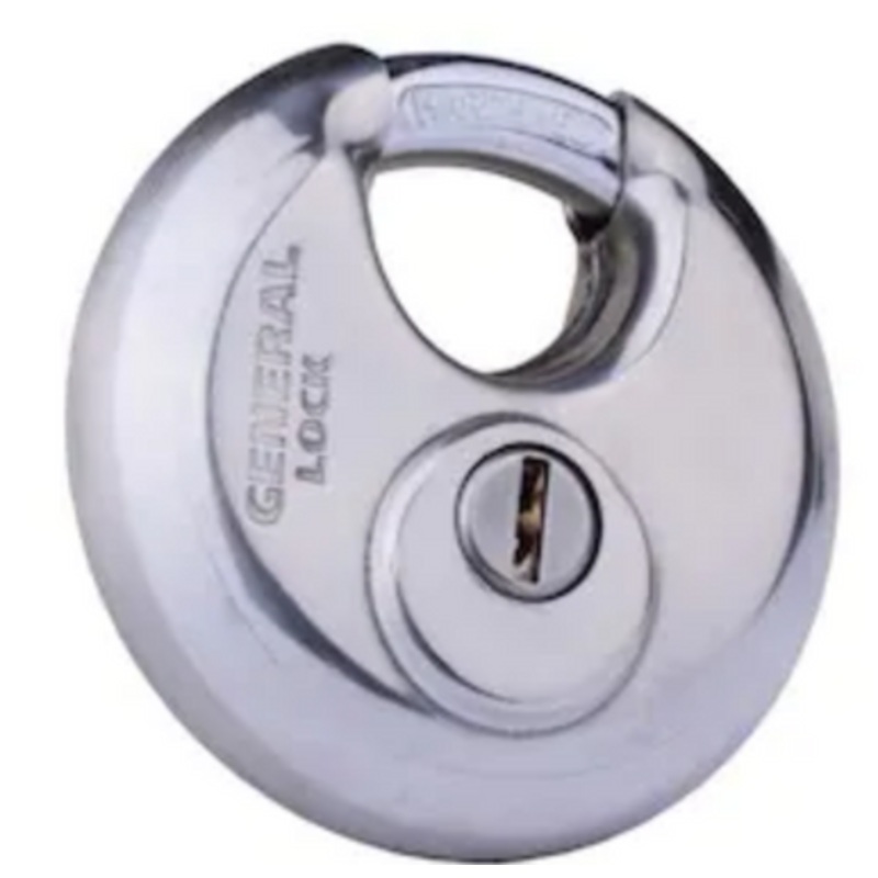 GENERAL LOCK PL701SS KA-F007 Keyed Alike 2-3/4 DISCUS,STAINLESS STEEL BOXED