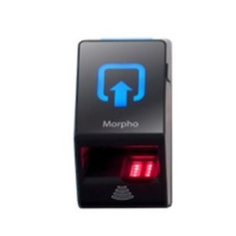 IDEMIA IDENTITY & SECURITY | 293678628 SIGMA Lite with iClass Card Reader provides 1:500 User Biometric Identification, Fake Finger Detection, LED Indicator, Buzzer, IP65 Rated, FBI Certified IQS Optical Sensor