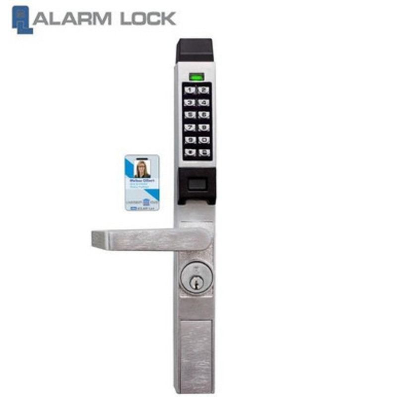 ALARM LOCK NETWORX WiFi PDL1300NW NARROW STILE FOR STOREFRONT DOORS > PIN/CARD/FOB ACCESS
