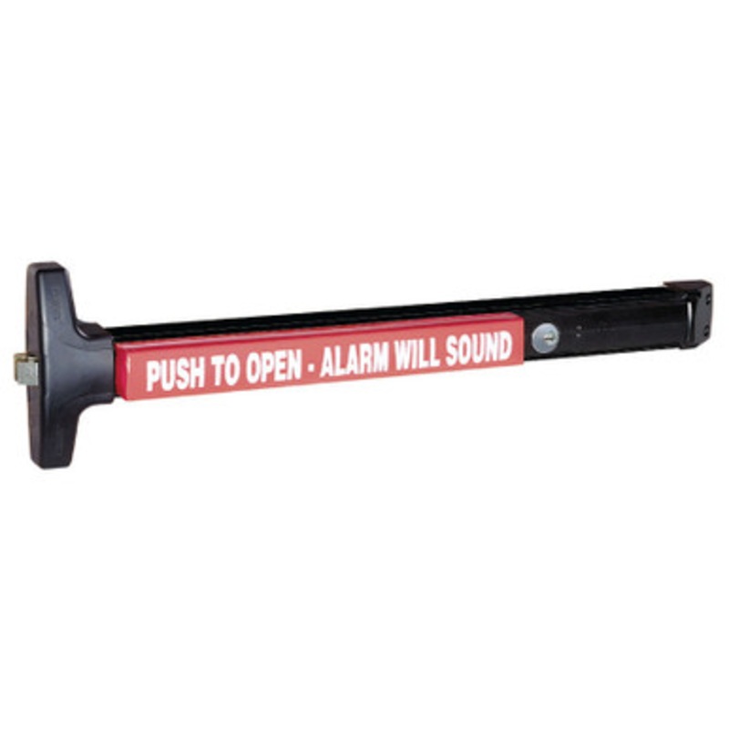 DETEX V40XEBX711 ALARMED RIM EXIT DEVICE (BATTERY)