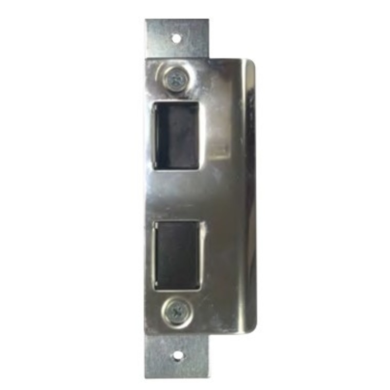 General Lock LONG,2-HOLE,FLAT,STRIKE PLATE