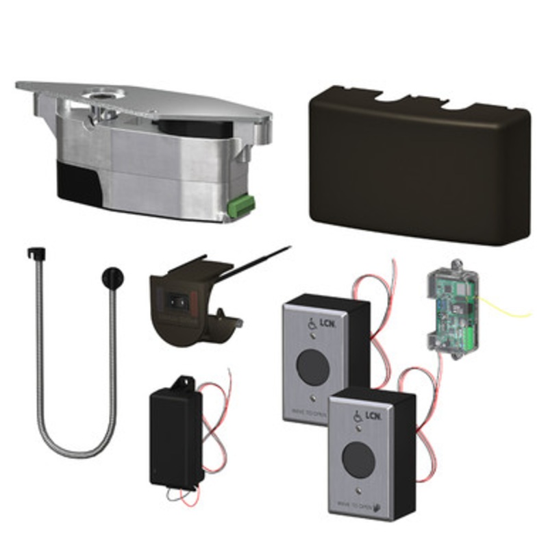 LCN COMPACT Low Energy Auto Operator 6440-2210 DB Wired Kit in Bronze