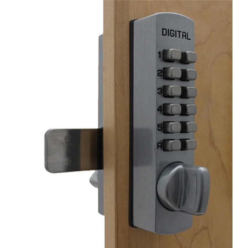 LOCKEY C120 Mechanical Surface/Rim Mount Keyless Combination Lock