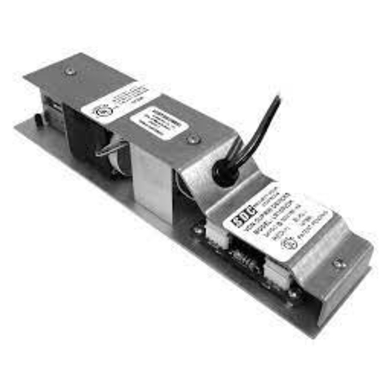 SDC LR100FAK-EM Electric Door Latch Retraction Kit, Automatic Re-Trigger, 700 Milliampere Inrush, 200 Milliampere Continuous at 24 Volt DC, 30 Opening, For Falcon Dor-O-Matic Exit Device