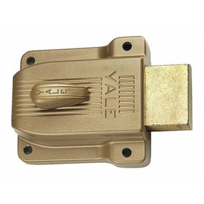 Yale Auxiliary Locks 112  Yale Auxiliary Locks Single Cylinder Auxiliary Deadbolt