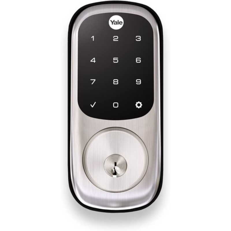 Yale Security YRD226-ZW2-619 YRD226ZW2619 Touchscreen Deadbolt, Satin Nickel