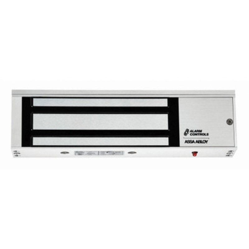 Alarm Controls 1200LB Single Magnetic Lock with Bond Sensor, Door Status Sensor and Status LED