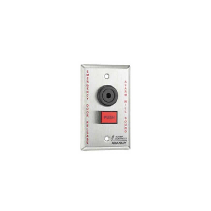 Alarm Controls TS-25 Single Gang Wall Plate
