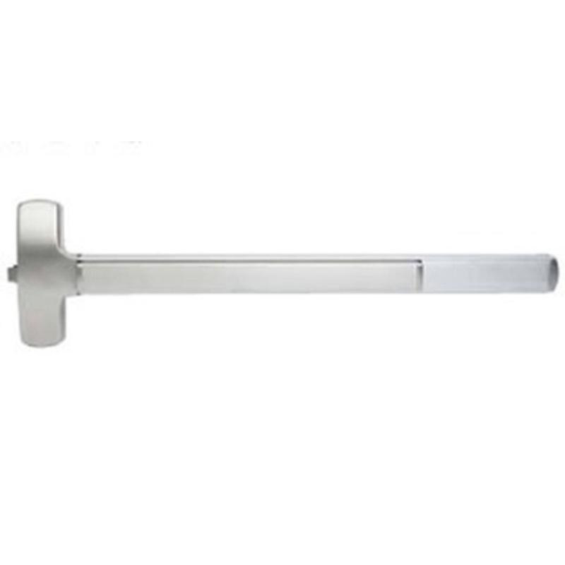 Falcon / 25 Series Exit Devices 25-R-NL-OP 4 26D  Falcon Exit Device 25 Series Exit Device, Rim with Night Latch, Optional Pull, 4 Ft. Device, Satin Chrome