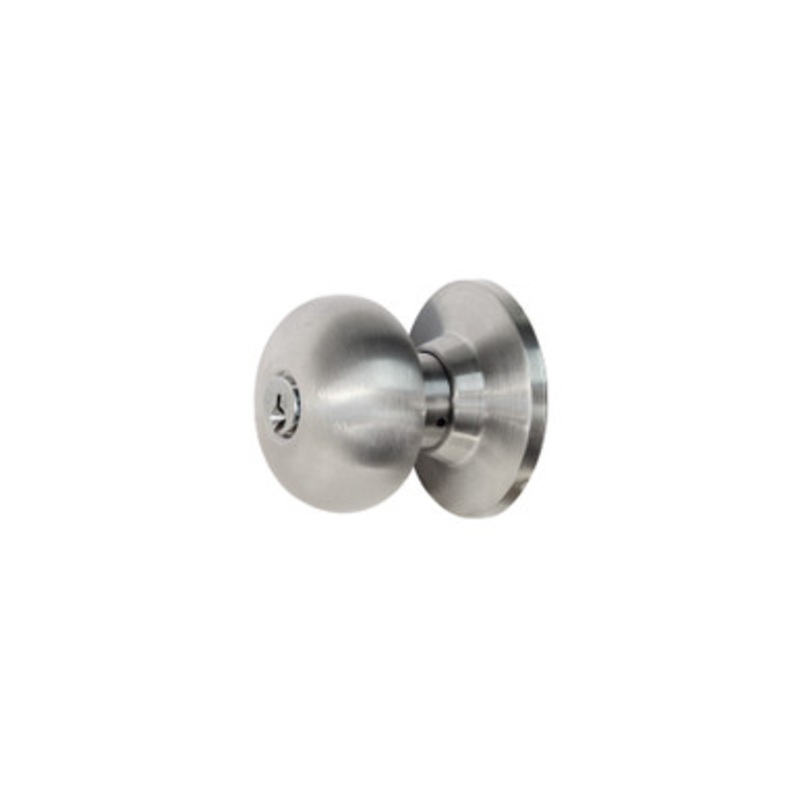 GENERAL LOCK K253PSR 630 234 S TF PLYMOUTH KNOB, SMALL ROSE, T&FL STRIKES SCHLAGE C Keyway, 2-3/4 Backset