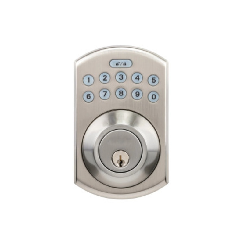 KeyInCode 3500 WiFi Deadbolt Smart Lock in Satin Nickel