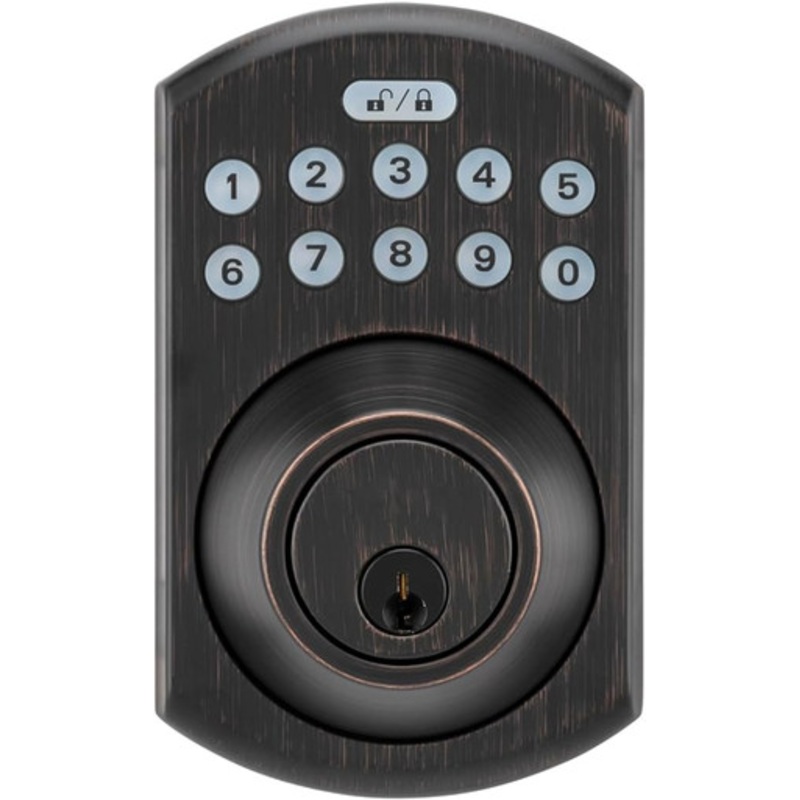 KeyInCode 3500 WiFi Deadbolt Smart Lock in Tuscany Bronze