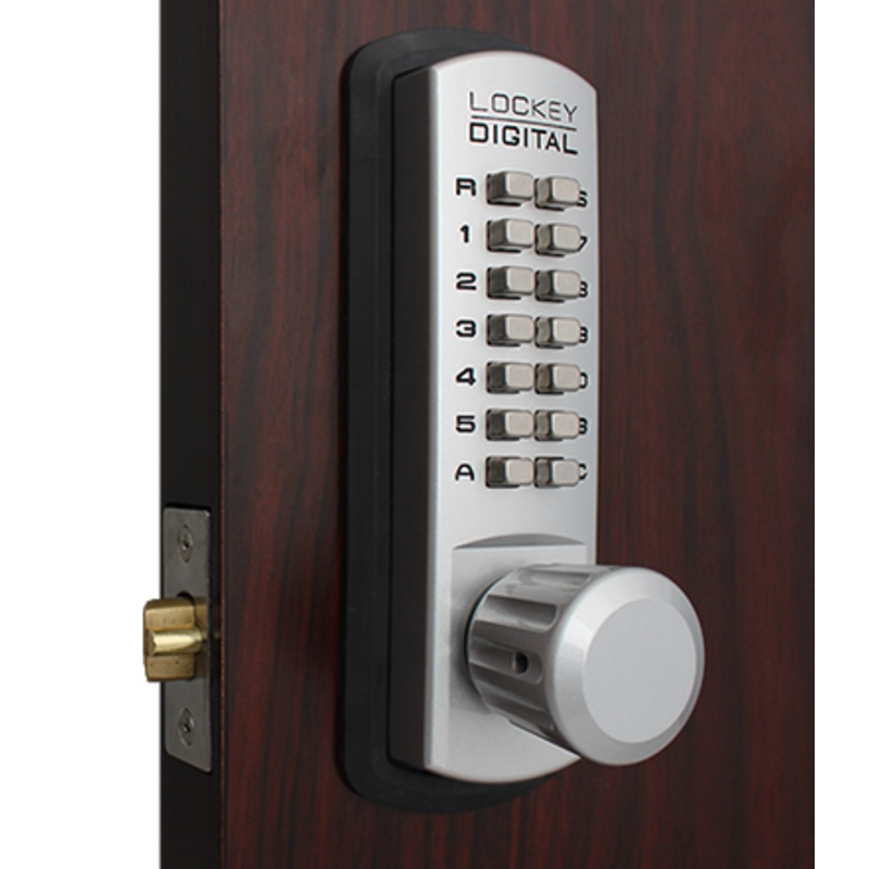 LOCKEY 3830 Mechanical Keyless Combination Passage Knob Lock