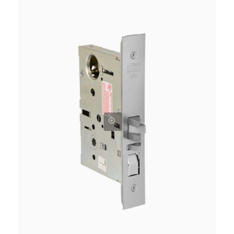 ML2051 LL 626 Entrance or Office Mortise Lock, Lock Body Only, Satin Chrome