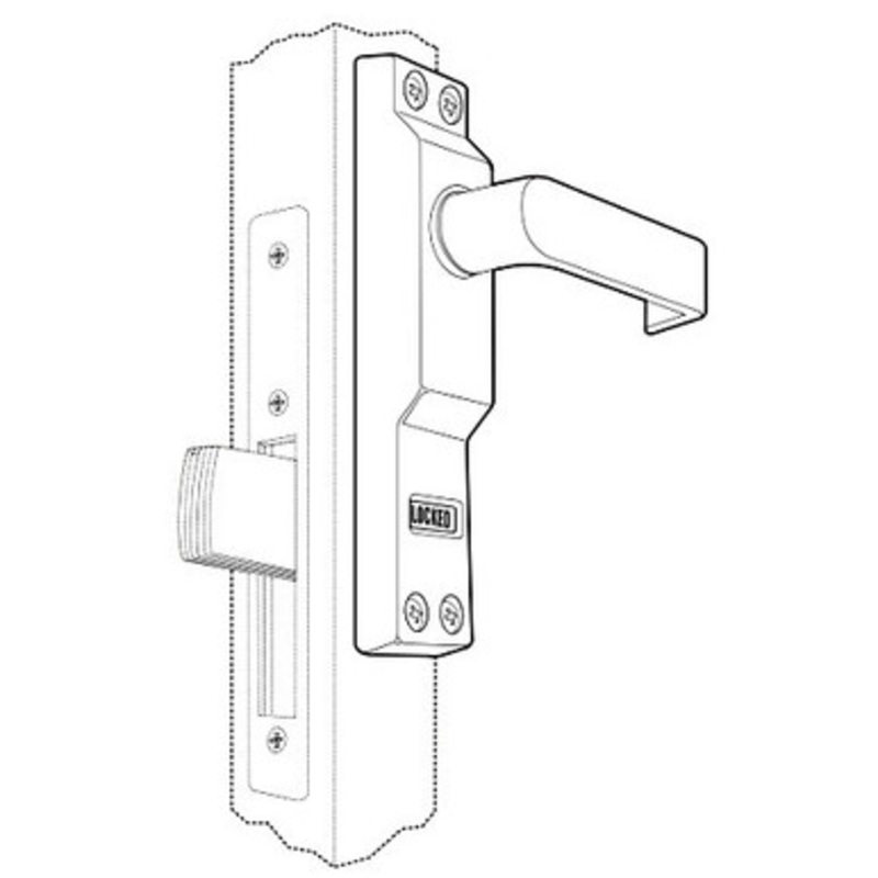 Adams Rite MS1850S 4550 Storefront Deadbolt with Lever and Cylinder Bundle