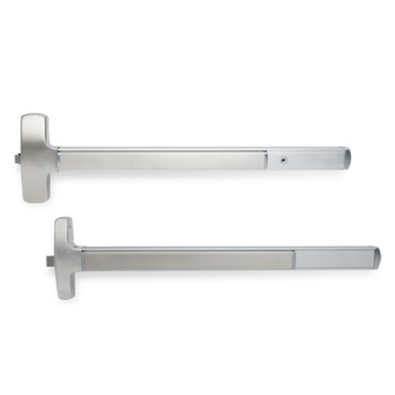 Falcon / 25 Series Exit Devices 25-M-EO 3 26D LHR   Mortis, Exit Only, 3 Ft. Device, Left Hand Reverse, Satin Chrome