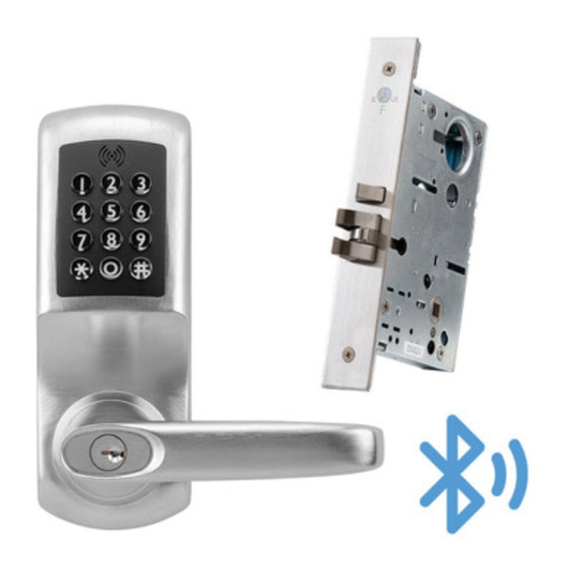 KIC5550 KWB BLE & Wi-Fi Enabled Lockset with Mortise Lock Body