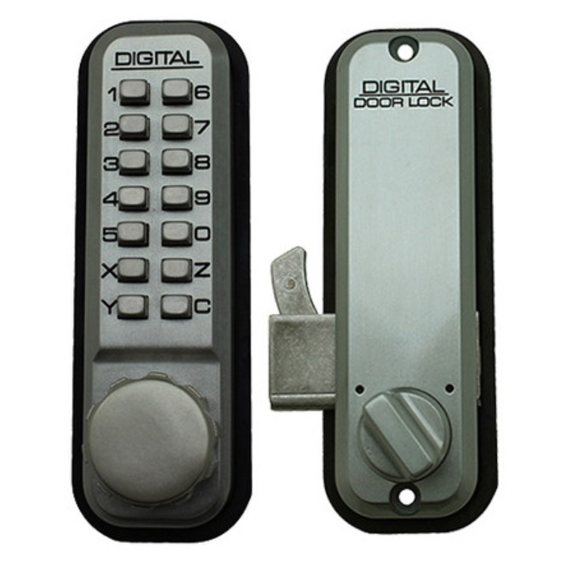 Lockey 2500 Mechanical Keyless Combination Hook Bolt Lock