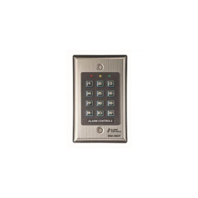 Alarm Controls KP-100A KP-100A INDOOR PROGRAMMABLE KP, 12/24V100 USER, BACKLIT
