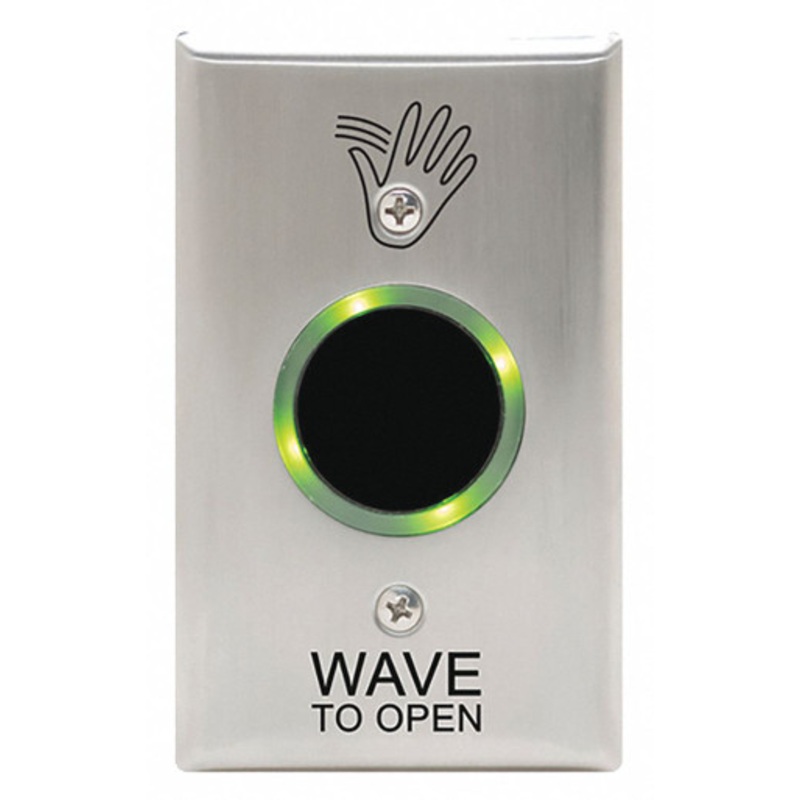 CAMDEN CM-331/41S-SGLR  Camden Touchless Actuators SureWave Active Infrared Hands-Free Switch,