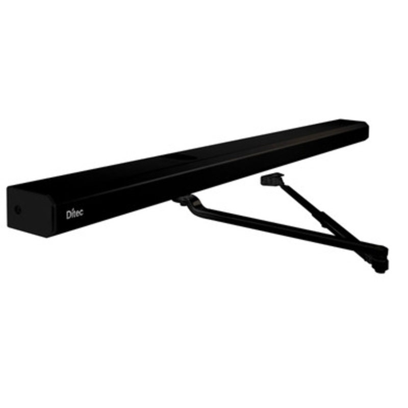 Ditec Entrematic HA7-200 Low Profile Swing Door Operator PUSH Arms Non Handed  Bronze Finish