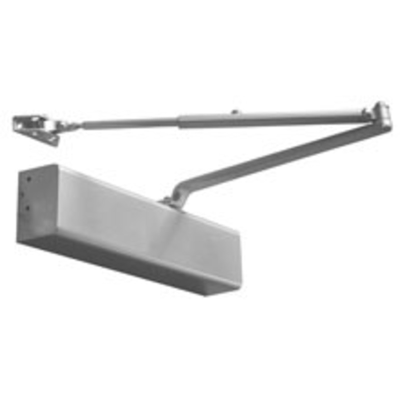 GENERAL LOCK CX7516 689 Door Closer TRI-Pack, FULL Cover ,Adjustable 1-6 ,Aluminum Finish