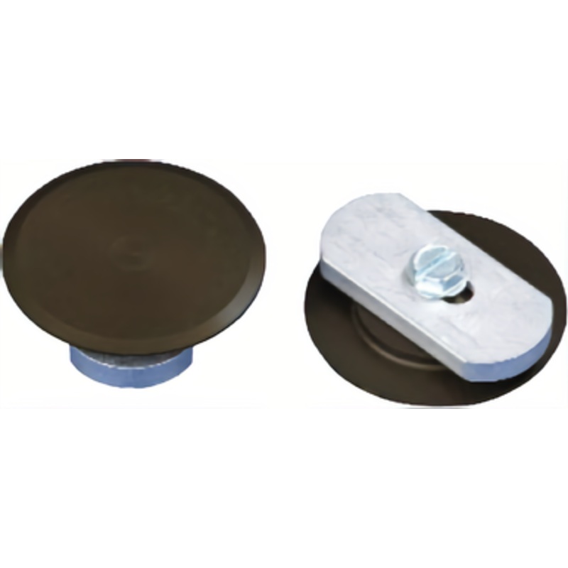 GKL Products ADD1D 313 Bronze Door Hole Filler Disks