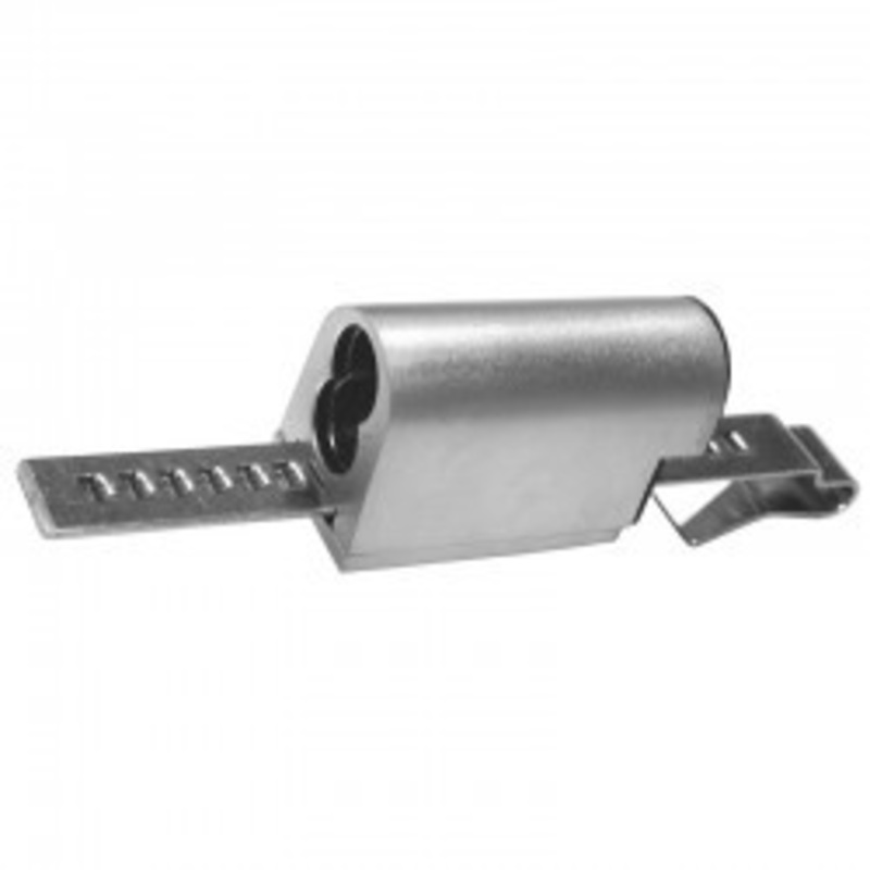 Olympus Lock Olympus Lock 729R-26D Sliding Door Showcase Ratchet Lock For Small Format IC Core
