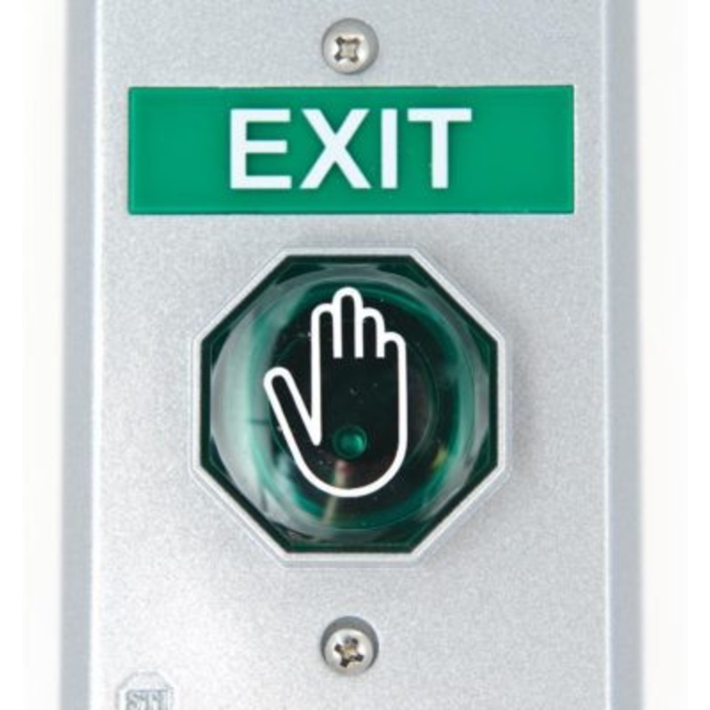 SAFETY TECHNOLOGY INTERNATIONL – UB-1TF Universal Touch Free Button, 3.22 Width x 4.8 Height, Green, With No Touch Technology
