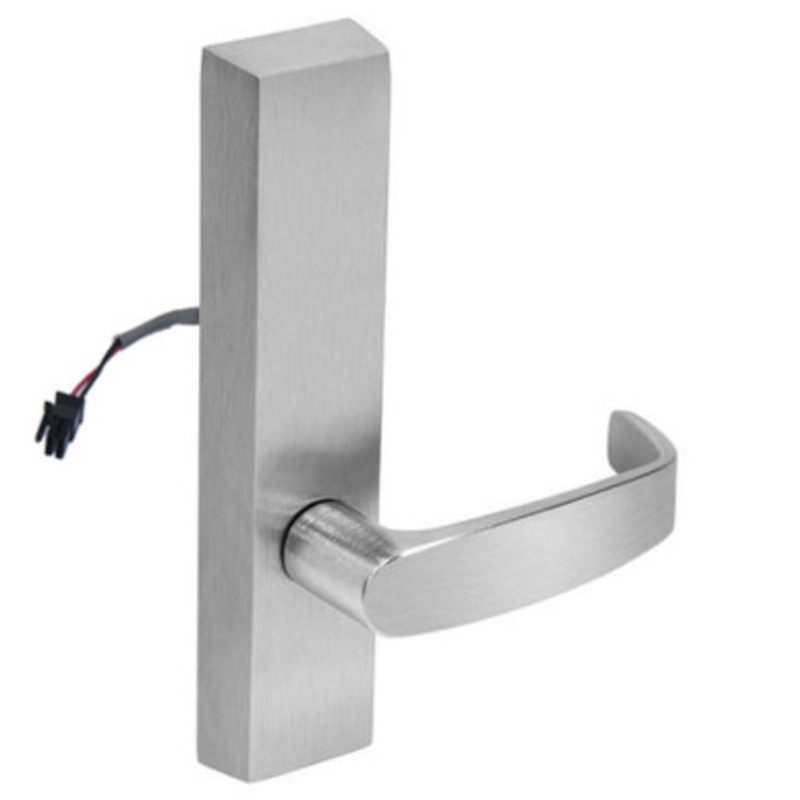 Sargent 773-8-ETL, Electrified Exit Device Trim, ET With L Lever, Fail-Safe Power Off, Unlocks Lever (No Cylinder) For 8800, 8888, 8500, & NB8700 Series Exit Devices, Grade 1