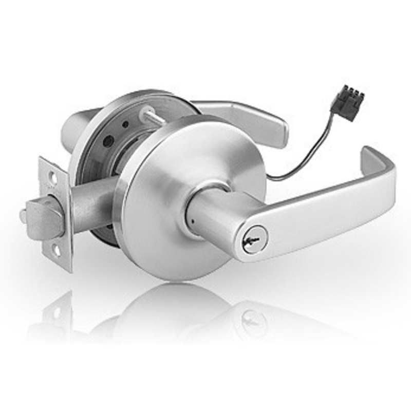 SARGENT Sargent RX-28-10G70-LL-24VDC-26D Electro-Mechanical Cylindrical Lever Lock w/ Request to Enter/Exit (Fail Safe)