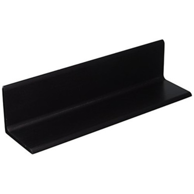 Securitron HEB-3BK-8 Header Extension Bracket, Black Anodized, 8 Length