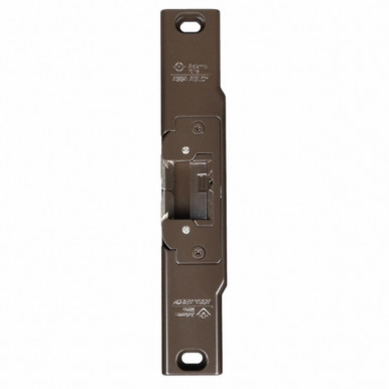 Adams Rite Adams Rite 4300-40-101-313 Steel Hawk eLatch Electrified Deadlatch (1-1/2 Backset) in DARK BRONZE