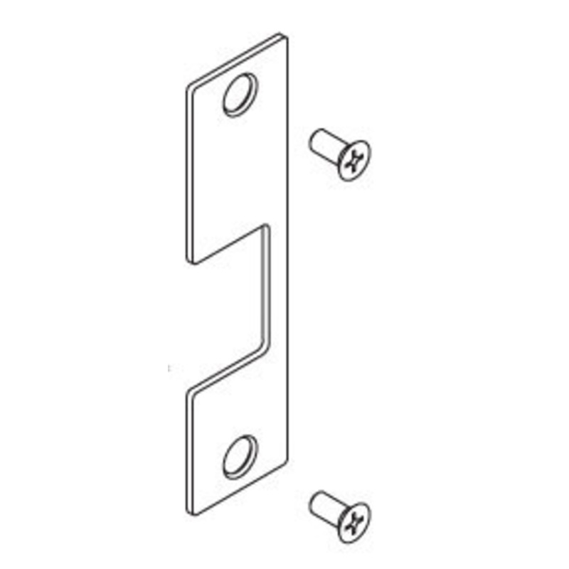 HES Z Faceplate for 1006 Electric Strike