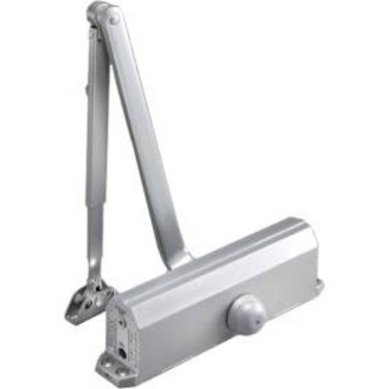 Norton PR1601H-RH-689 Hold Open Parallel Rigid Arm Aluminum Storefront Multi-Size Door Closer