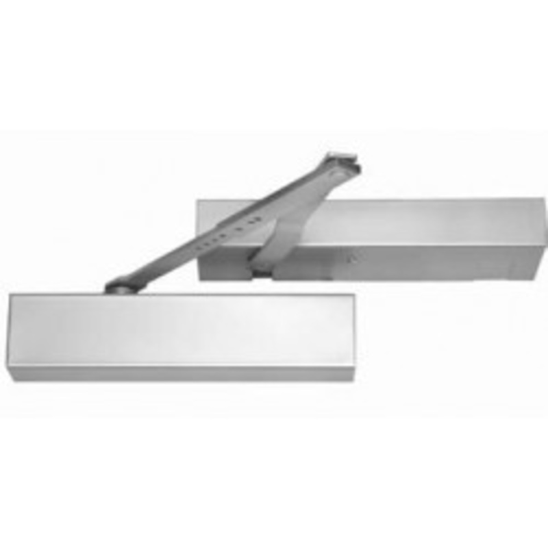 Rixson ASSA ABLOY 0600-120VAC-689 SMOK-CHEK V Non-Detectored Pull Side Mounting Electrified Door Closer/Holder