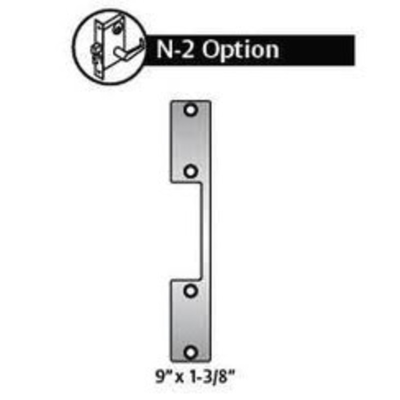 HES N-2 Option Faceplate For 1006 Series Electric Strike