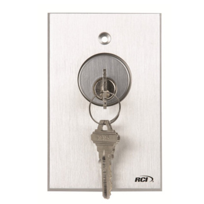 Rutherford Controls RCI 960-MO Momentary Tamper Resistant Key Switch
