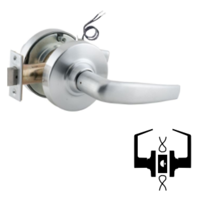 Schlage ND12DEU-ATH-626 Electrified Cylindrical Lock Non-Keyed Fail Secure (12-24V DC)
