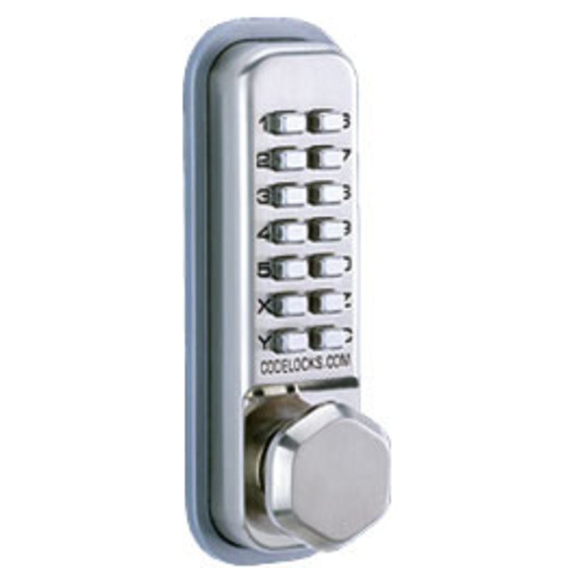 Codelock CL250 Tubular Deadlatch Mechanical Keyless Lock.