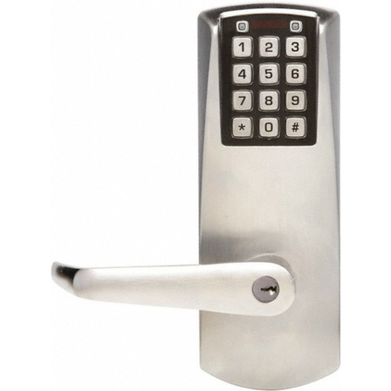 DormaKaba E2031XSLL E-Plex 2000 Cylindrical Lock, 100 Access Codes, 1,000 Audit Events, 2-3/4 Backset, 1/2 Throw, KIL, Schlage C Keyway
