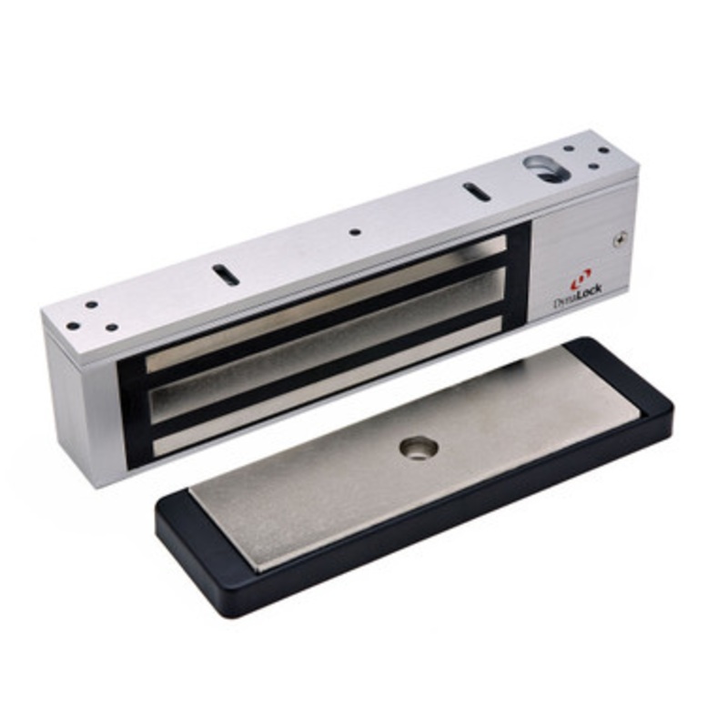 Dynalock 2050 MAG LOCK SGL 12/24V AC/DC US28 DIRECT REPLACEMENT for Locknetics MagForce 350+ Electromagnetic Lock