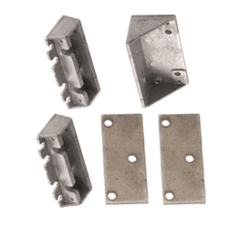 CRL Jackson Jackson 20-1178 Mounting Clips For Offset OHC Closer P Package