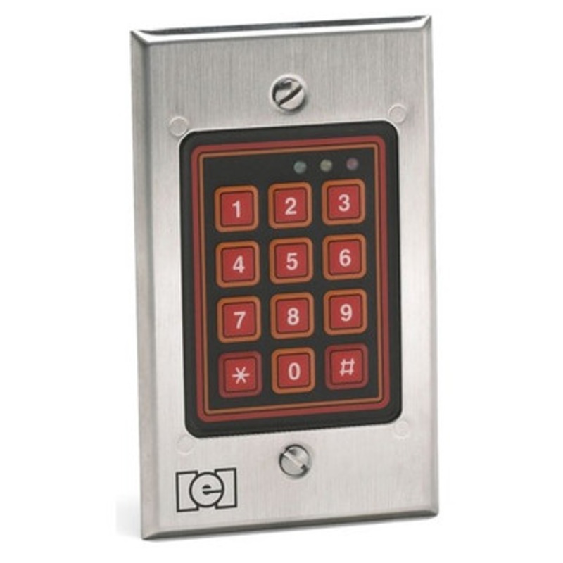 IEI Linear Corp IEI 232w Style Flush MountWeather Resistant Keypad (0-213222)
