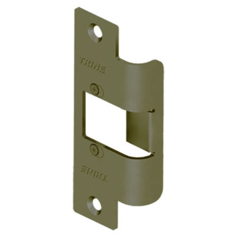 Trine 478RO-10B Access Technology 3000 Series Right Offset Faceplate in Dark Bronze