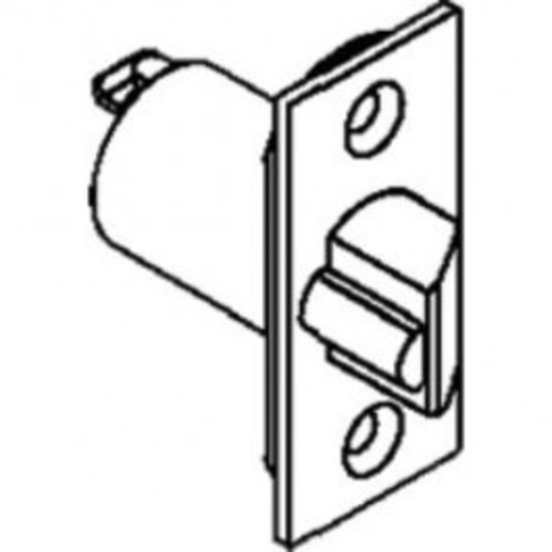 Alarm Lock S5980-2 Deadlatch Dl2700/2800/3000 Series 2-3/8 Backset In Bright Brass