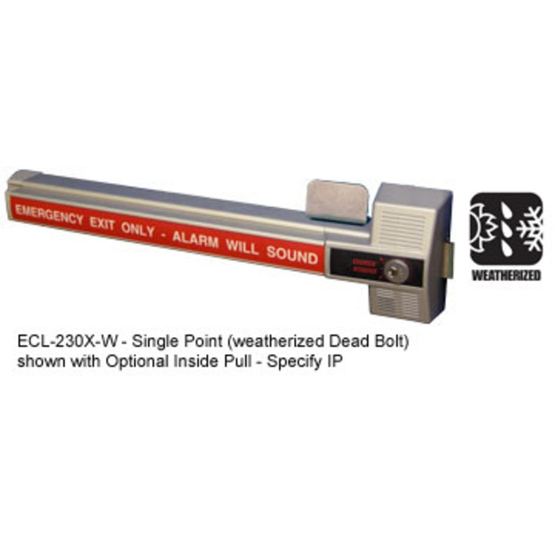 Detex ECL-230X-W Weatherized Dead Bolt Exit Control Hardware
